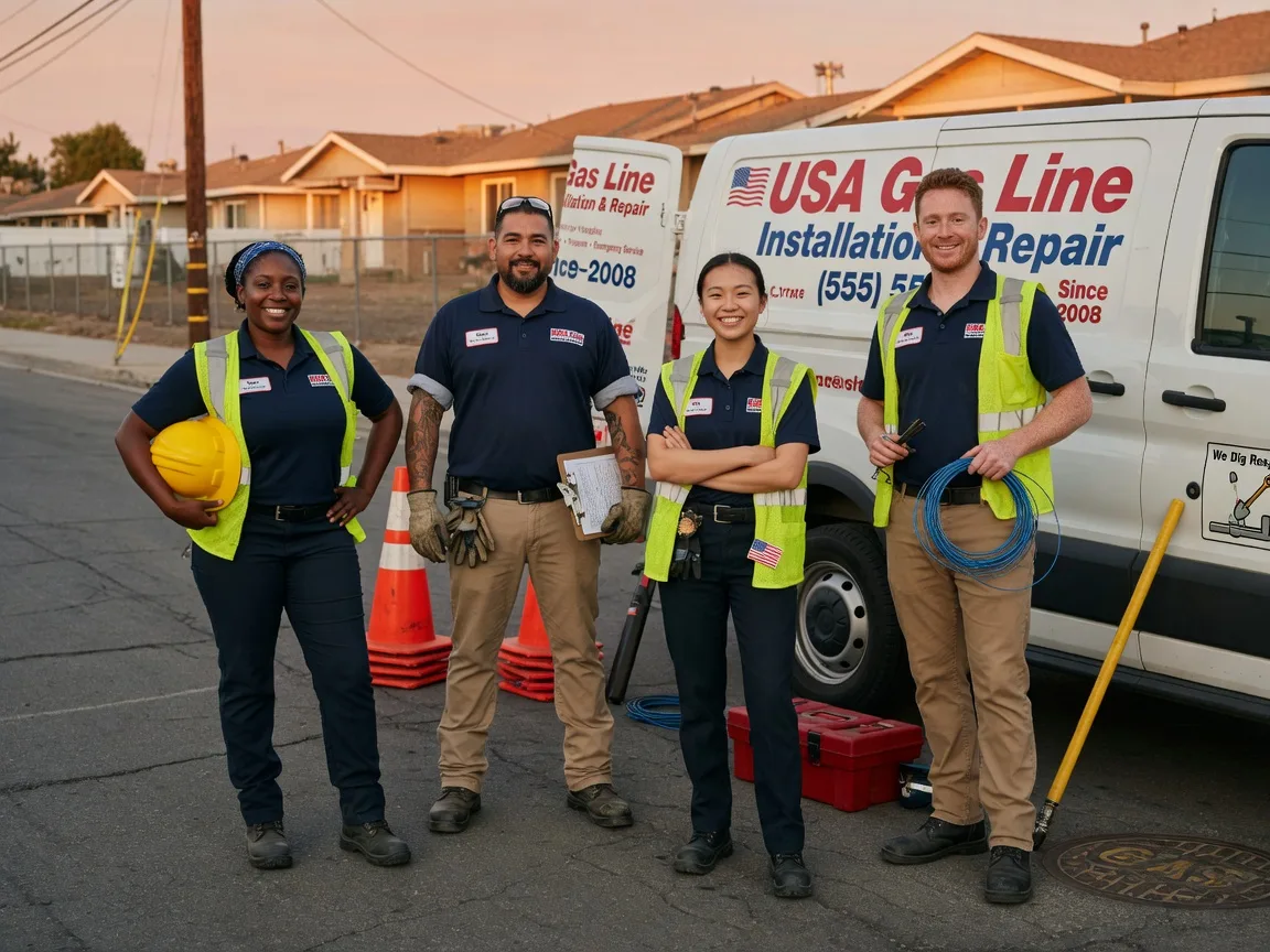 Gas Line Installation company in Adams, NE